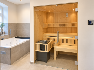 Badezimmer mit KI bearbeitet