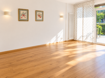 Wohnzimmer mit KI bearbeitet