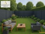 KFW 55 - Stadtvilla im Bauhausstil mit Blick auf den Stadtpark - Garten