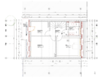 KFW 55 - Stadtvilla im Bauhausstil mit Blick auf den Stadtpark - Grundriss Dachgeschoss