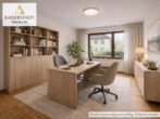 Freistehendes Einfamilienhaus mit 3.013 m² Grundstück und traumhaftem Ausblick - Arbeitszimmer modern
