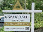 VERKAUFT! Einzigartige Immobilie! Einfamilienhaus in WEG in TOP Innenstadtlage von Aachen - Schild