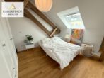 Exklusives Wohnen in stilvoll sanierter Bischofsresidenz – Loftwohnung mit Charme - Schlafzimmer