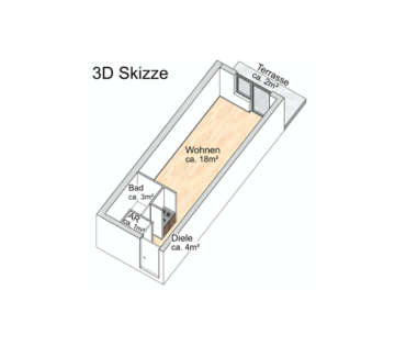 3 D Skizze